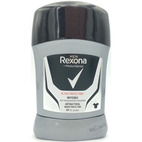 Rexona stift 50ml Active protection+ Invisible [CZ,SK,PL,EE,LT,LV,HU,SI,HR,RO,BG,MK,RS,DK,FIN,SE]